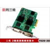 雙路多接口VGA\HDMI\DVI\色差采集卡支持一機(jī)多卡
